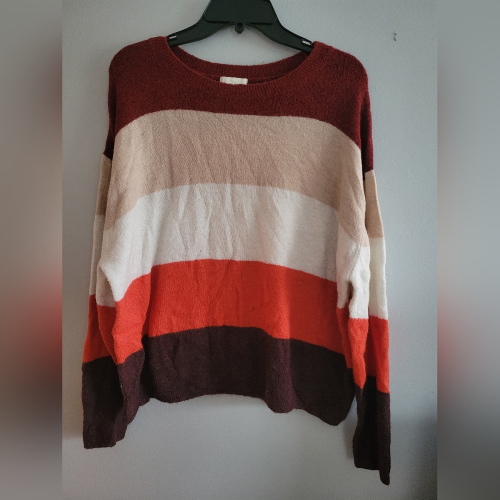 H&M Large Striped Sweater